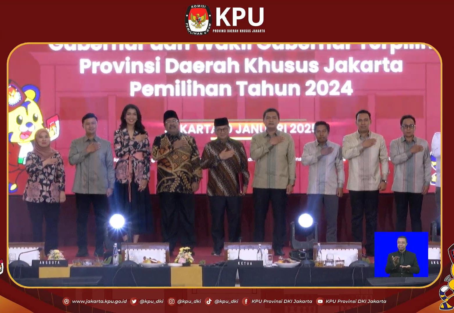 Sah! Pramono Anung-Rano Karno Ditetapkan KPU DKI Sebagai Paslon Terpilih, Berikut Hasil Perolehan Suaranya