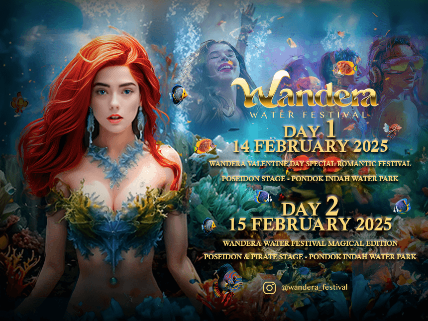 Meriahkan Valentin dengan Pool Dance dan Musik Elektronik di Pondok Indah Water Park, Berikut Lineup Artis dan DJ Wandera Water Festival 2025