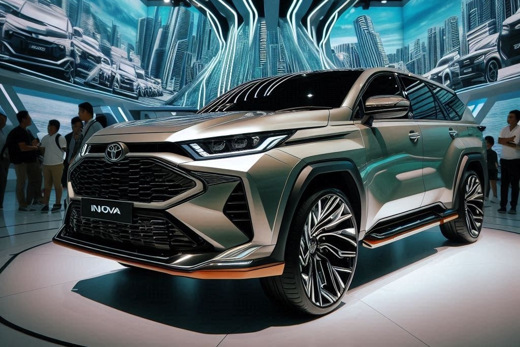 Toyota Kijang Innova Reborn 2025: Desain Sporty Dengan Lekukan Tajam yang Semakin Terlihat Memukau