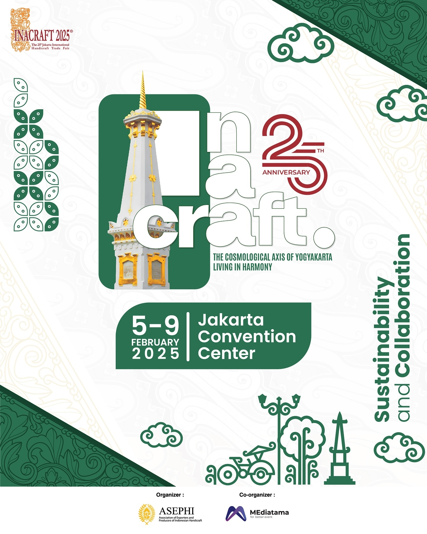 CATAT! Pameran Kerajinan Terbesar di Indonesia INACRAFT 2025 Bakal Digelar di JCC Senayan Awal Bulan Depan, Menampilkan Yogyakarta sebagai Ikon Utama