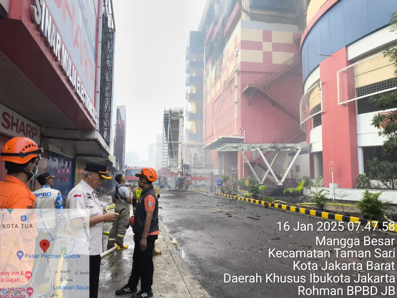 Imbas Kebakaran Plaza Glodok, SDN Pinangsia 01 Terpaksa Ditutup Sementara dan Siswa Belajar di Rumah
