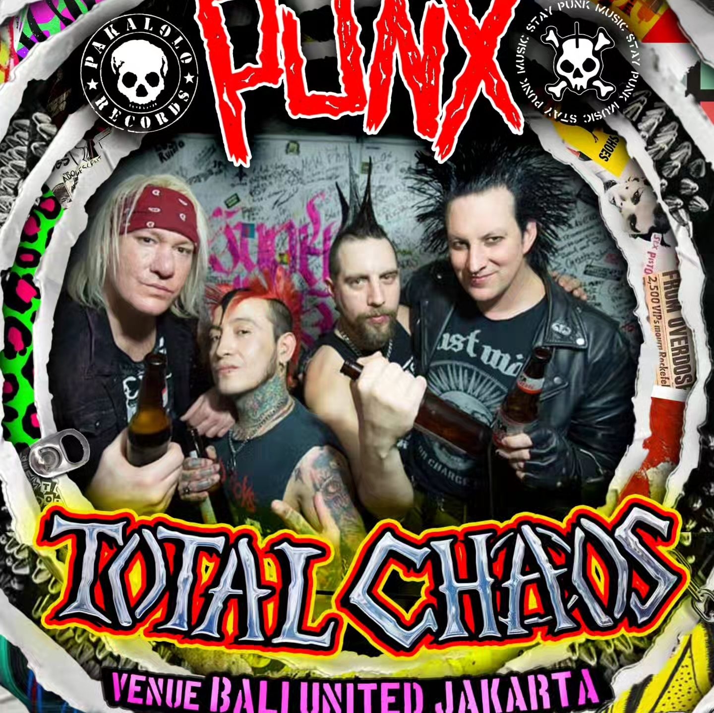 Anak Punk Merapat! Band Hardcore Legendaris Total Chaos Bakal Manggung di Jakarta dan Bali, Cek Tanggal serta Line Up 8 Band Pengiringnya