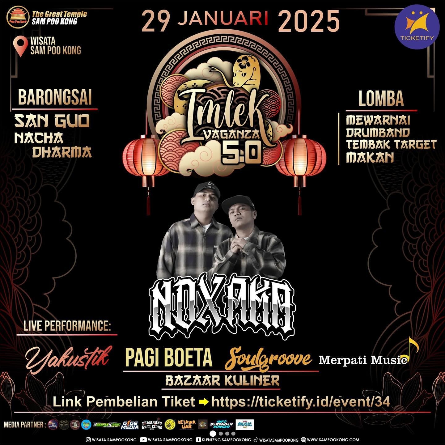 JANGAN LUPA! Konser NDX AKA di Candi Prambanan Jogjakarta, Catat Waktu dan Lokasinya di Sini