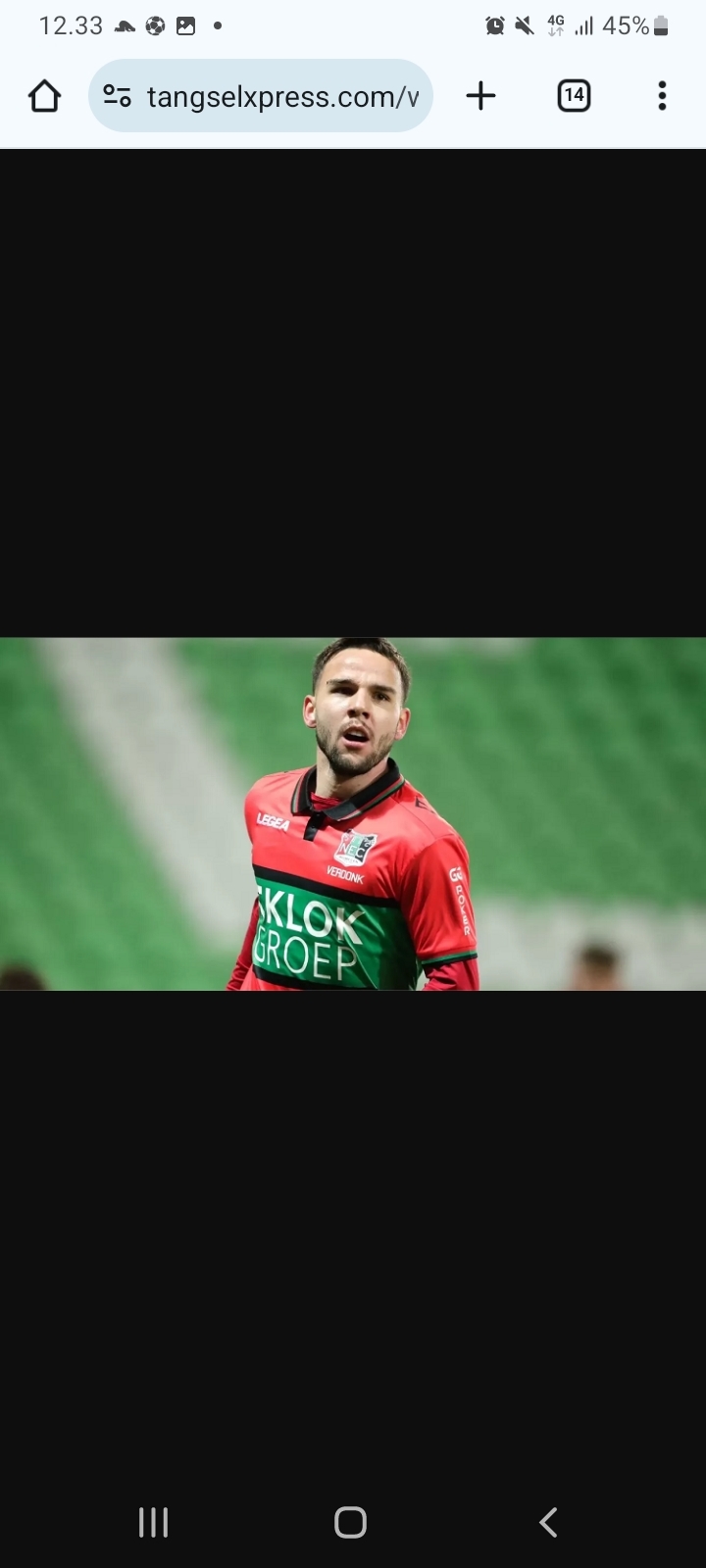 Pemain Timnas Indonesia Calvin Verdonk Cetak Gol Spektakuler untuk NEC Nijmegen