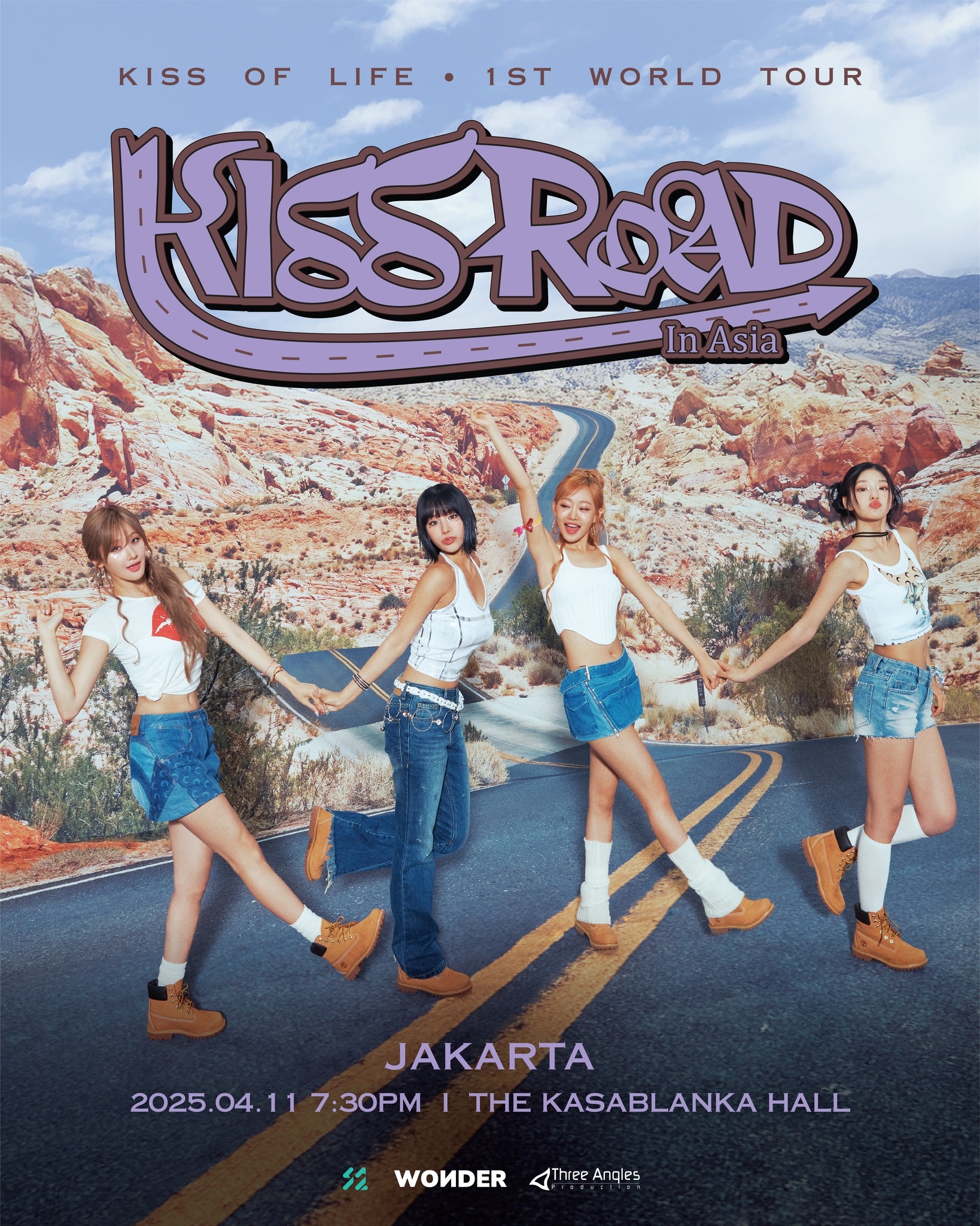 K-popers Jangan Lupa! Jumat Weekday Ini Ada Konser Kiss of Life di The Kasablanka Hall Jakarta, Mulai Jam Berapa?