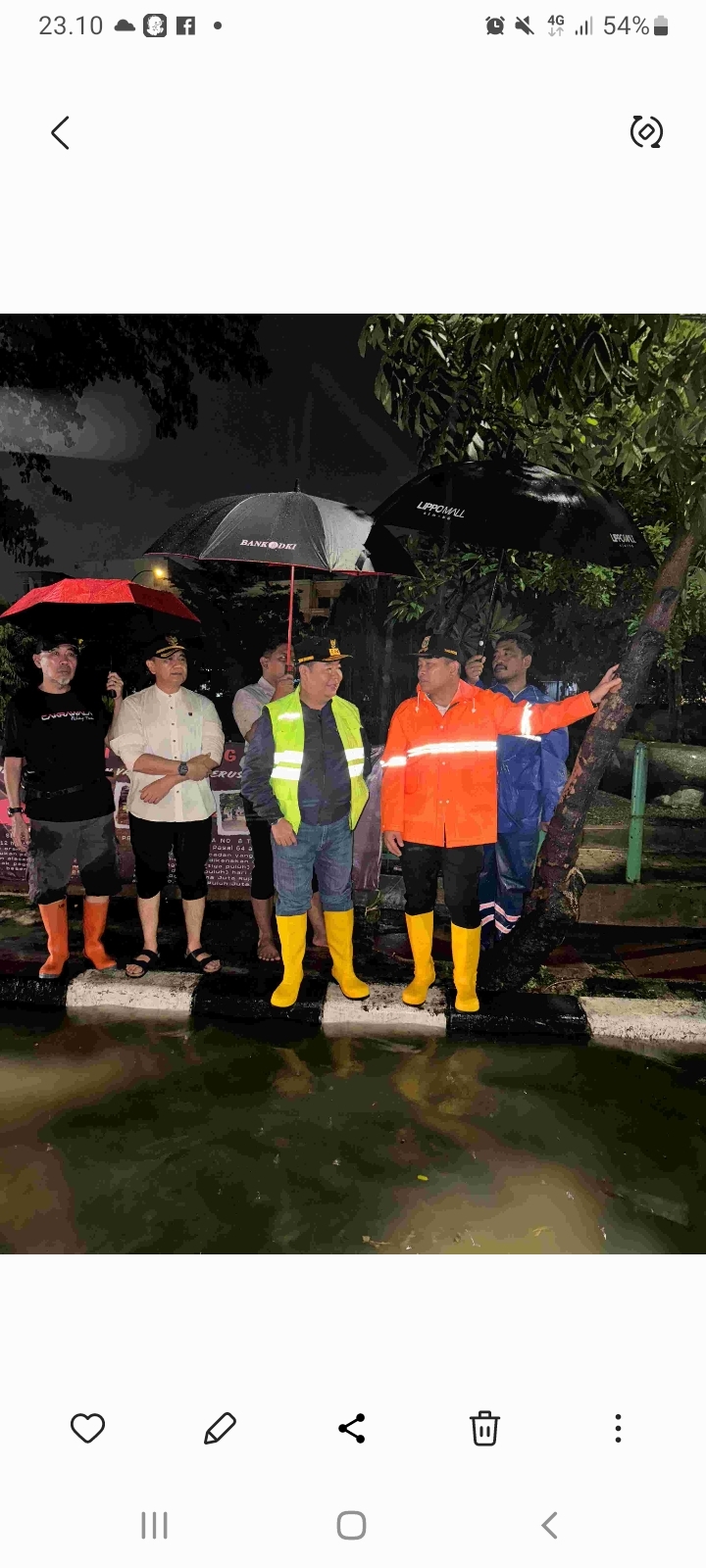 Curah Hujan Ekstrem di Jakarta Sama Seperti Tahun 2020, Tapi Banjir Tahun Ini Tak Separah 5 Tahun Lalu, Begini Kata Pj Gubernur Teguh
