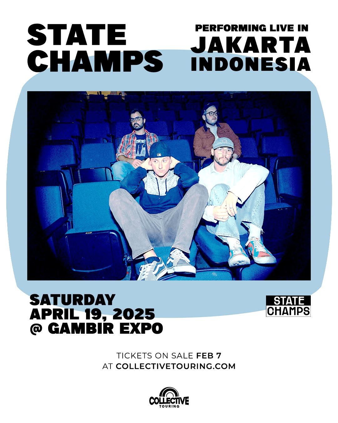 Konser State Champs di Jakarta: Band Pop Punk Asal Amerika Siap Goncang Gambir Expo pada April 2025, Siap-siap Beli Tiketnya!