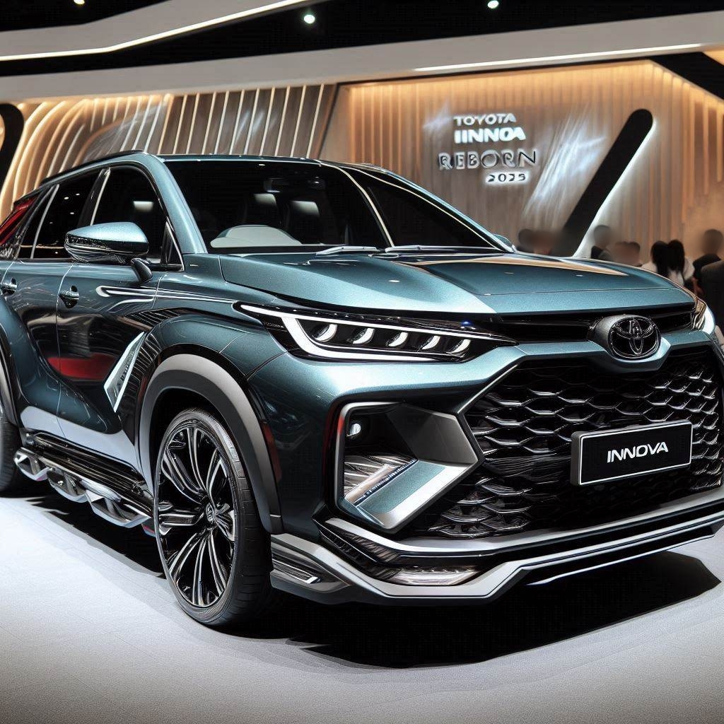 Seperti Serigala yang Siap Memangsa, Desain Agresif All New Innova Reborn 2025 Bikin Nyali Mitsubishi Xpander Menciut!