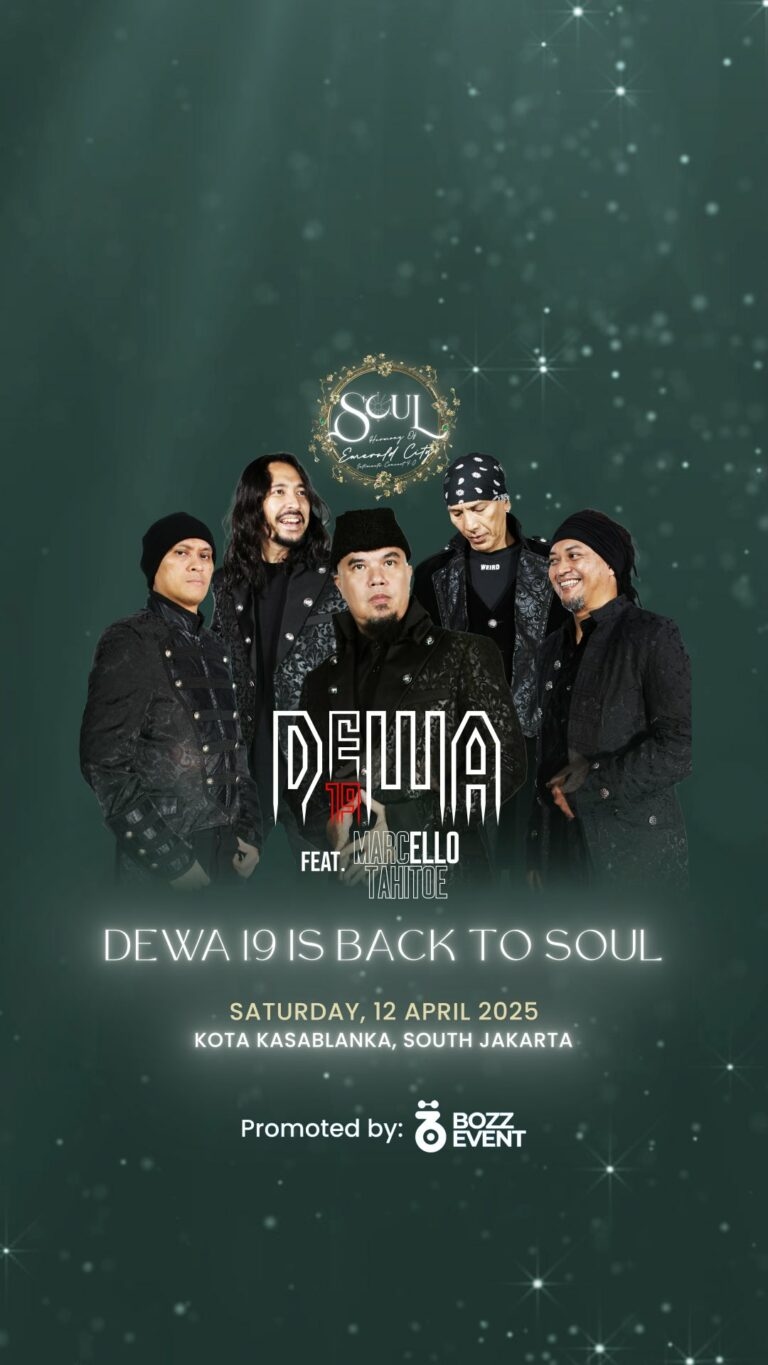 Konser Gratis Dewa 19 feat Ello Ramaikan Malam Tahun Baru di Ancol