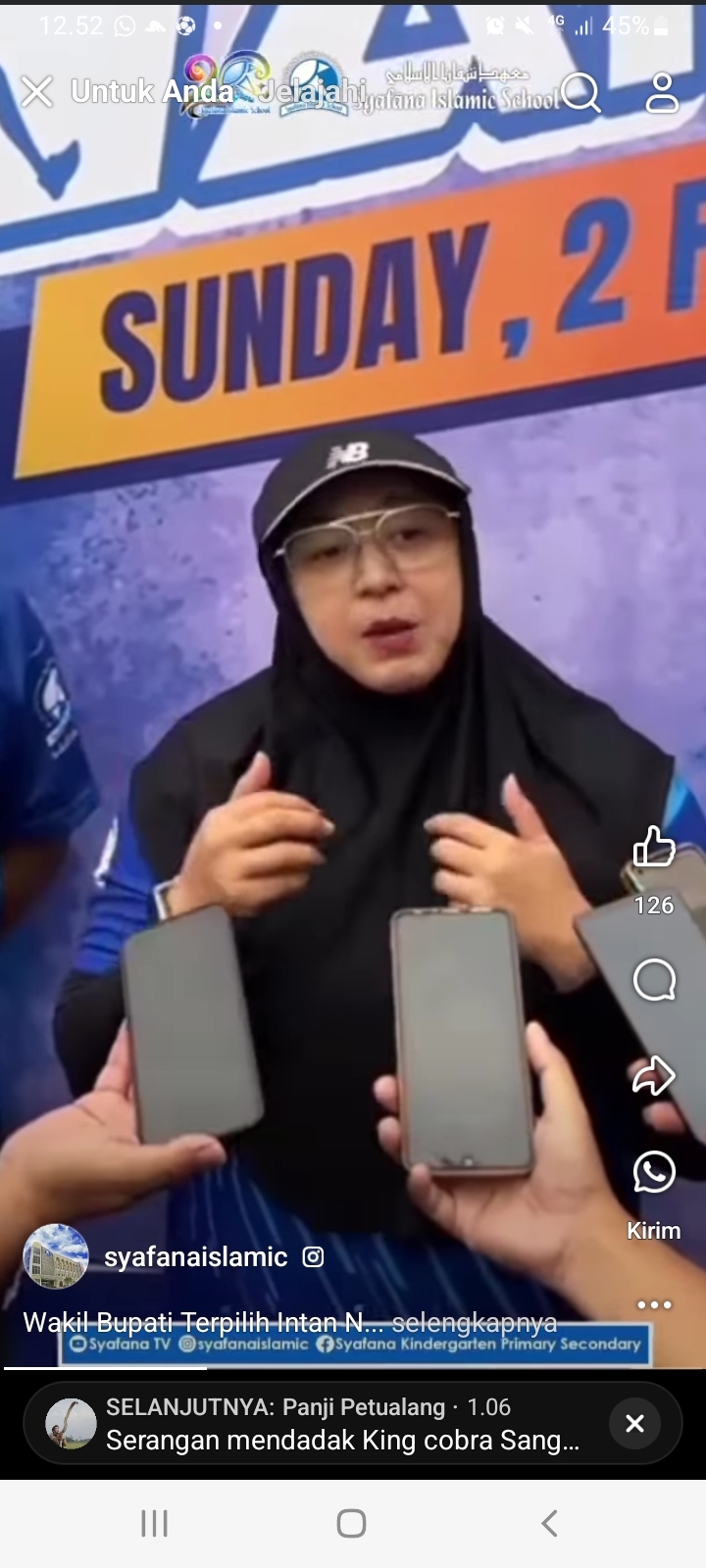 Buka Syafana Tangerang 10K, Intan Nurul Hikmah: Perkuat Karakter Generasi Muda