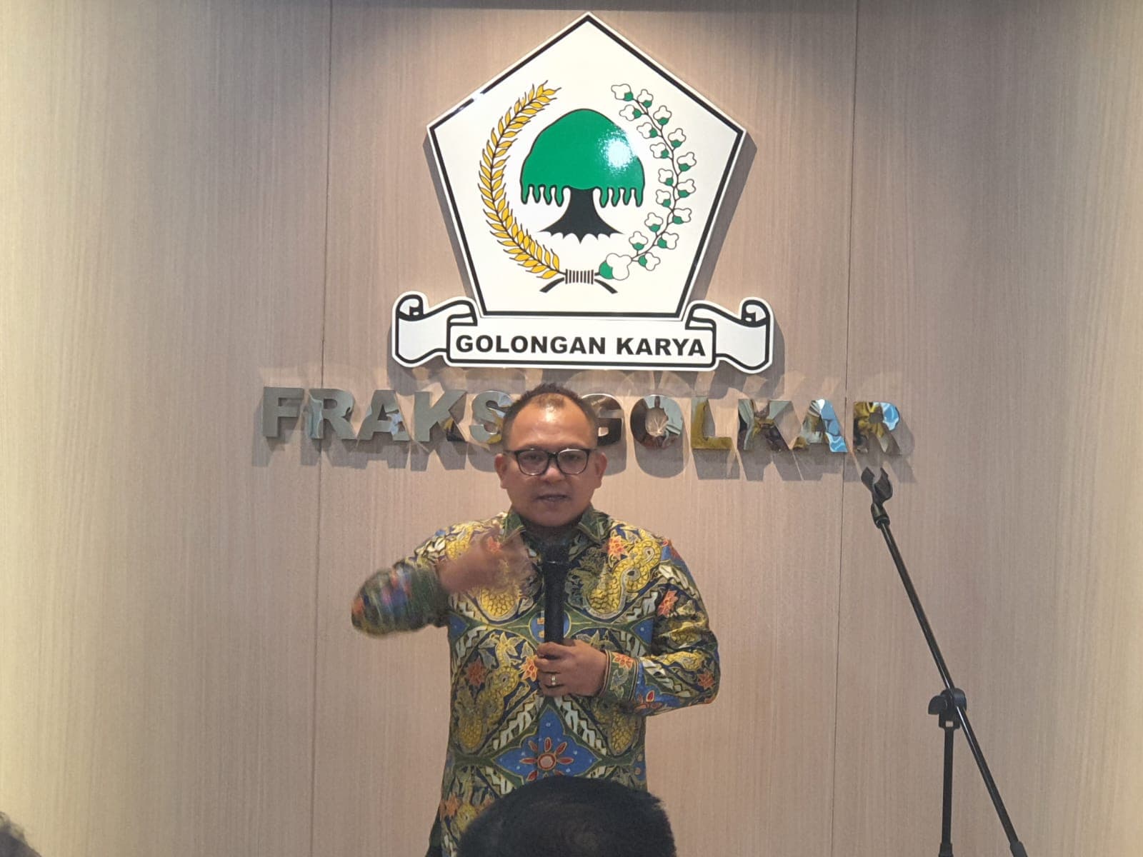 Kantor Baru Fraksi Golkar Diresmikan, Basri Baco Minta Semua Anggota Jaga Nama Baik Fraksi