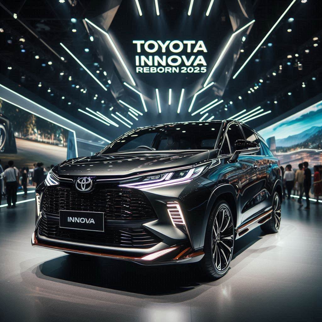 Tawarkan Mesin Hybrid Bertenaga Irit BBM dan Sporty, All New Innova Reborn 2025 Makin Agresif dengan Fitur Lengkap