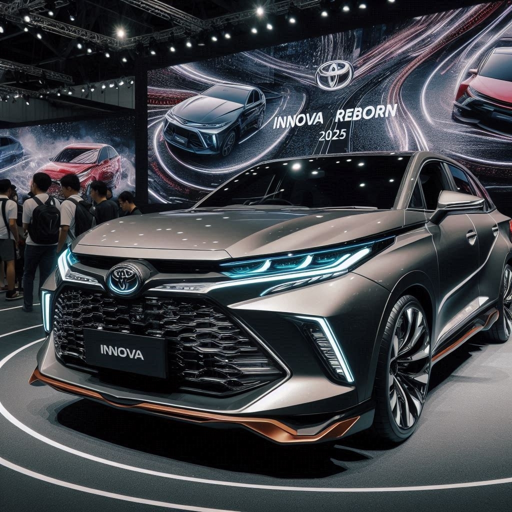 Tidak Kalah Keren Dari Mitsubishi Xpander, All New Innova Reborn 2025 Juga Tampilkan Desain Baru yang Agresif