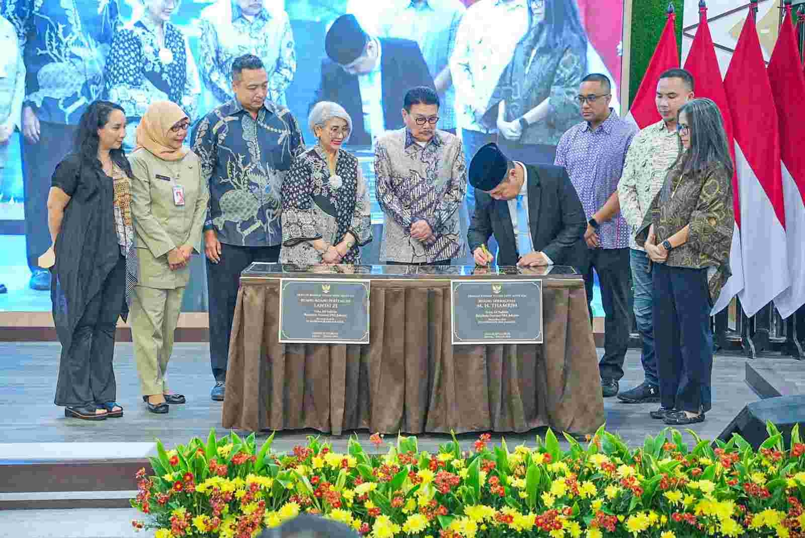 MH Thamrin Resmi Diabadikan Jadi Nama Ruang Serbaguna di Balai Kota DKI Jakarta, Diresmikan Pj Gubernur Teguh pada Hari Ini