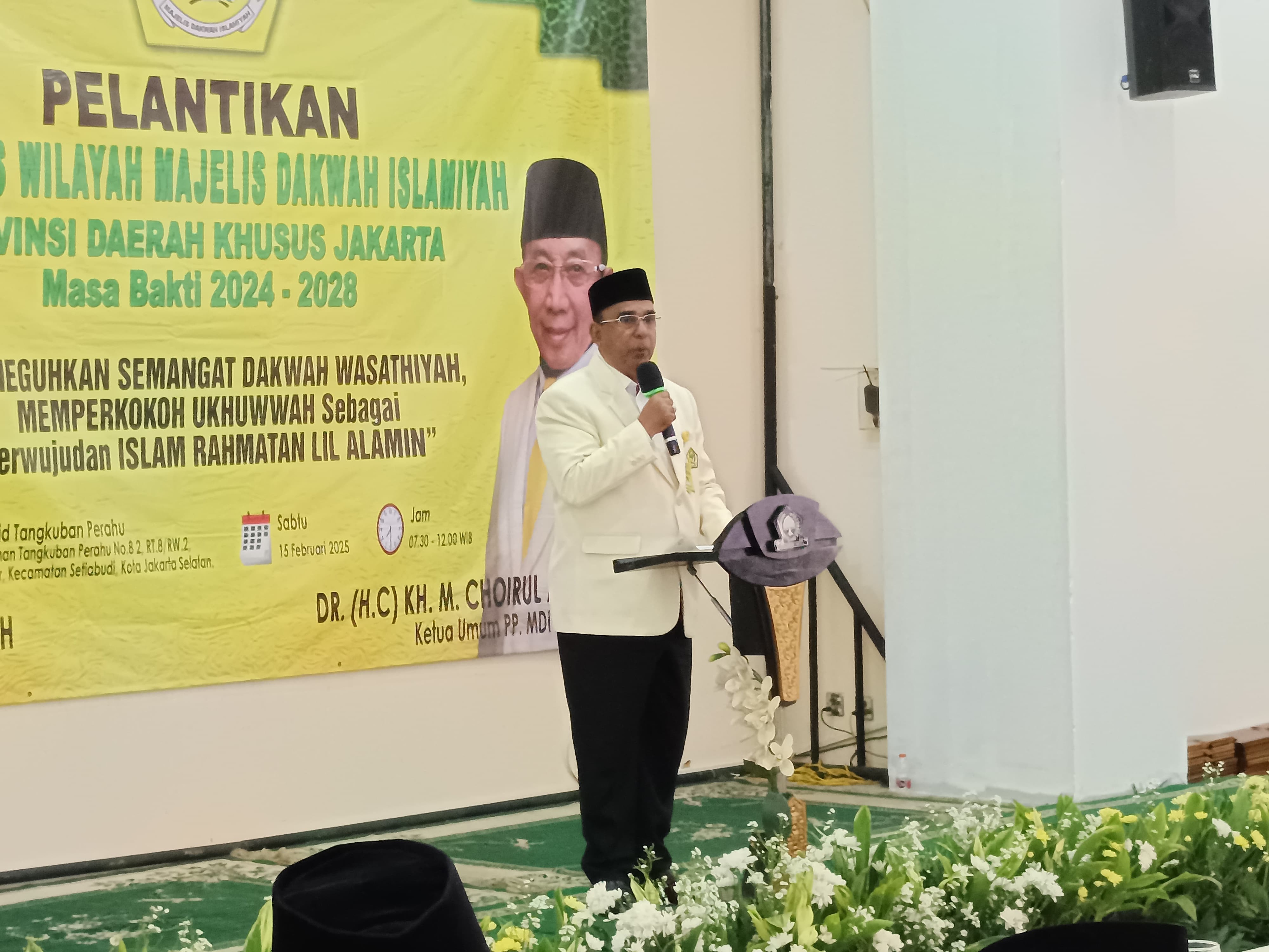 Wakil Ketua DPD Golkar DKI Ashraf Ali Dilantik Sebagai Ketua Majelis Dakwah Islamiyah 2024-2028, Tekad Laksanakan Amanah