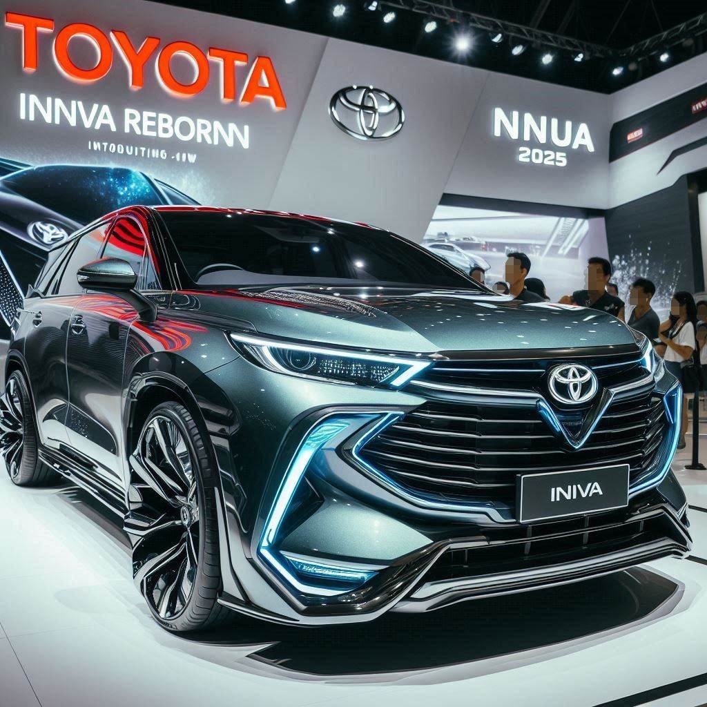 Mitsubishi Xpander Minggir Dulu! Toyota Luncurkan All New Innova Reborn 2025 Hybrid Dengan Desain Baru yang Keren Abis!