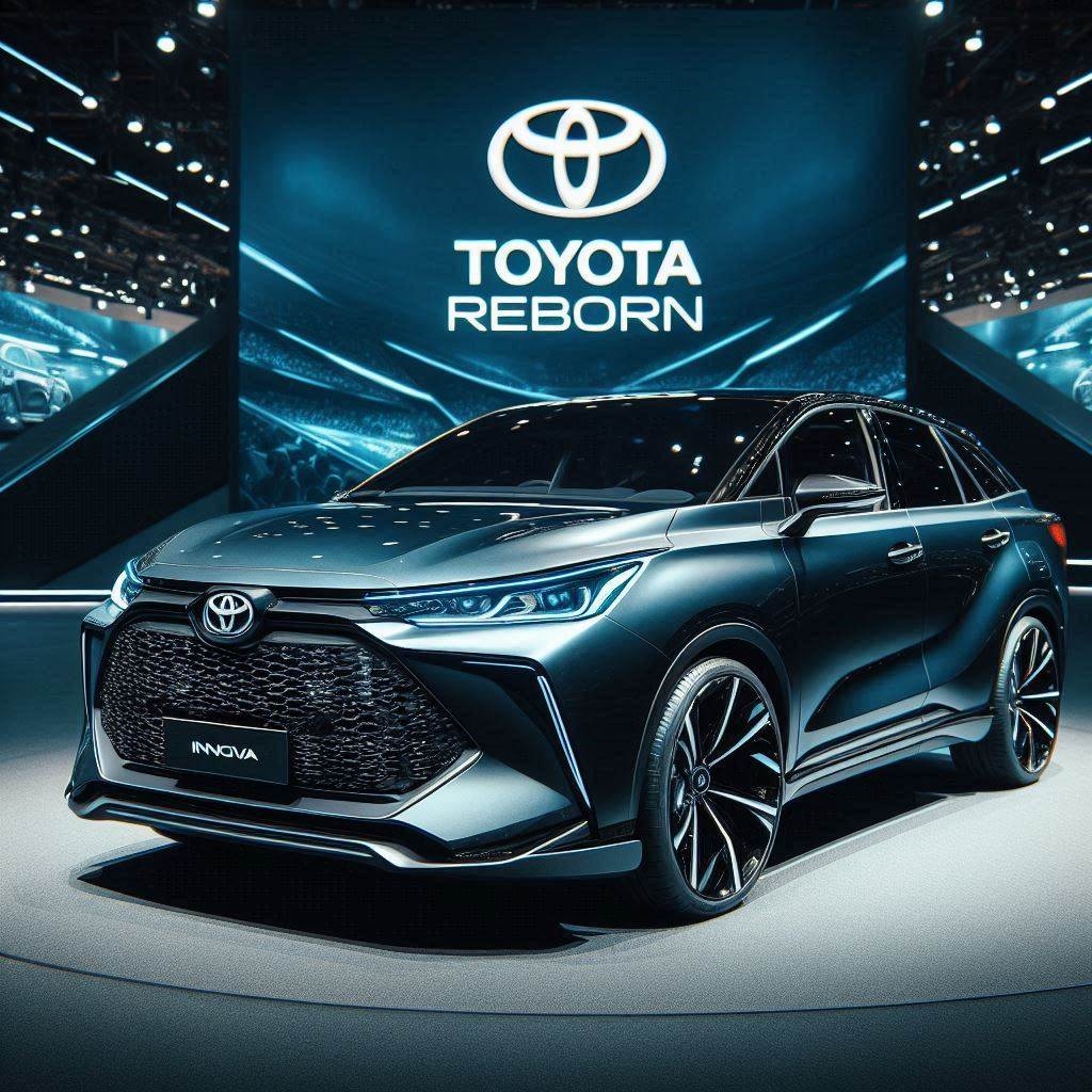 Tidak Kalah Keren Dari Mobil Listrik BYD M6, All New Innova Reborn 2025 Ditenagai Mesin Hybrid Terbaru dengan Desain Agresif!
