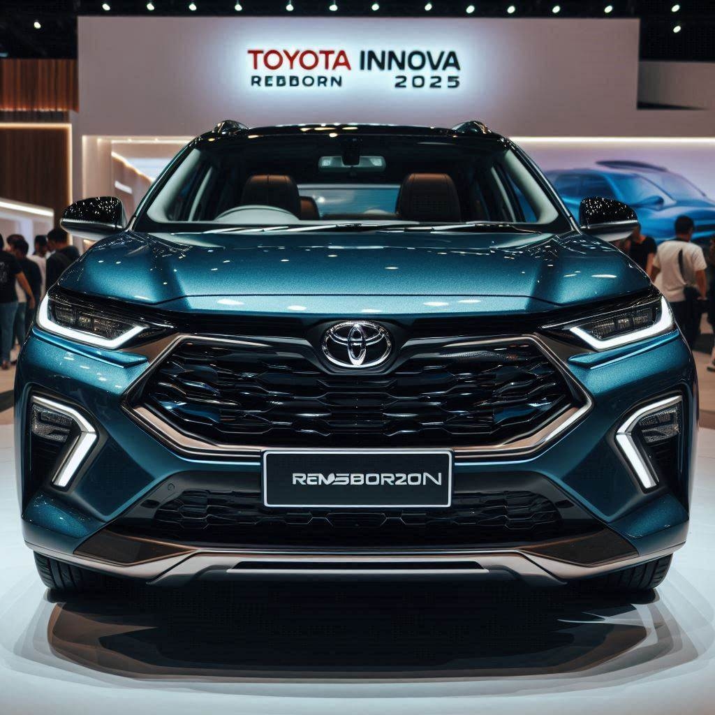 Depannya Lebih Garang Dari Mitsubishi Xpander, All New Innova Reborn 2025 Rumornya Akan Meluncur, Punya Grill Depan Besar yang Agresif