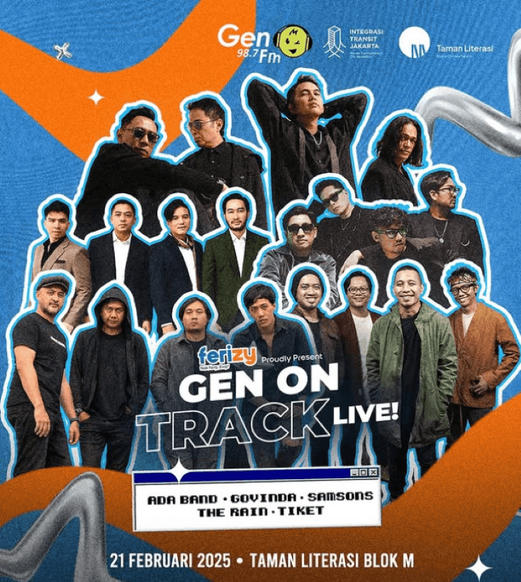 Konser Musik Gratis di Taman Literasi Blok M pada Sore hingga Malam Ini, Berikut Rundown 5 Band yang Bakal Tampil