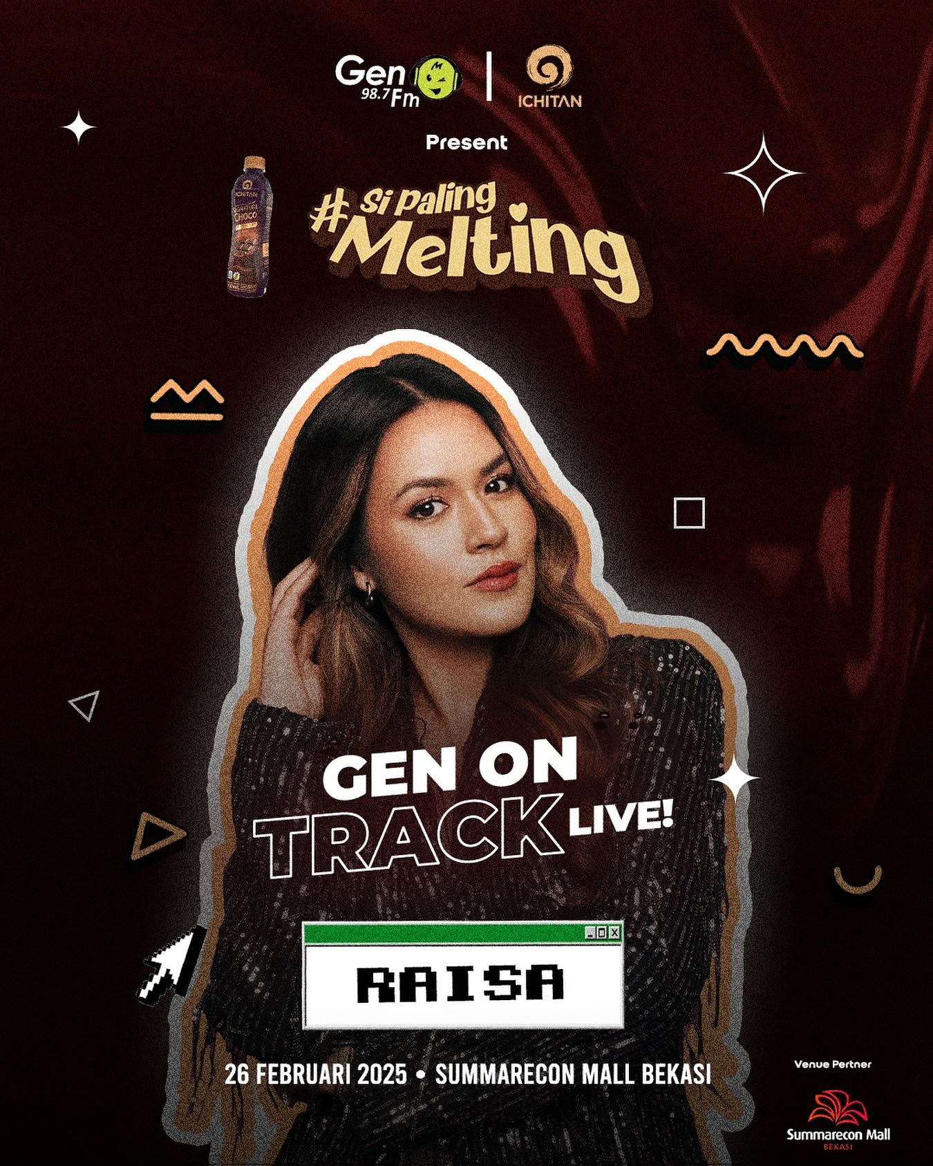 Jangan Lupa! Konser Gratis Gen On Track Live di Summarecon Mall Bekasi, Rabu Besok 26 Februari 2025, Ada Raisa hingga Dere