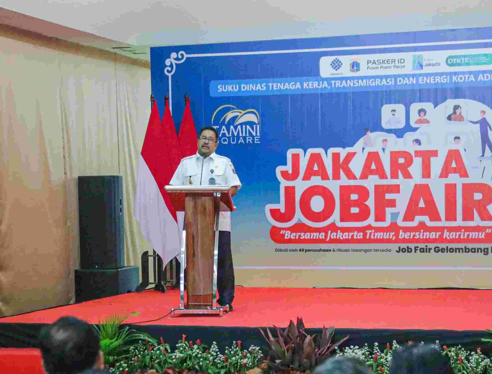 Job Fair Jakarta Timur Gelombang I Resmi Dibuka, Pemprov DKI Targetkan 2.500 Pencari Kerja dari 37 Perusahaan