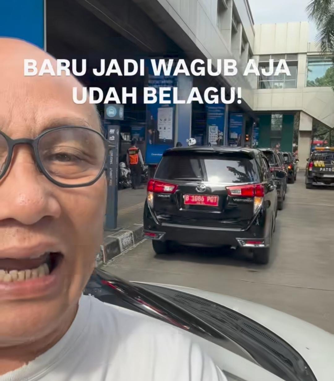 Bantah Rombongan Wagub Rano Parkir Sembarangan Dekat Stasiun MRT Lebak Bulus, Begini Klarifikasi dari Dishub DKI!