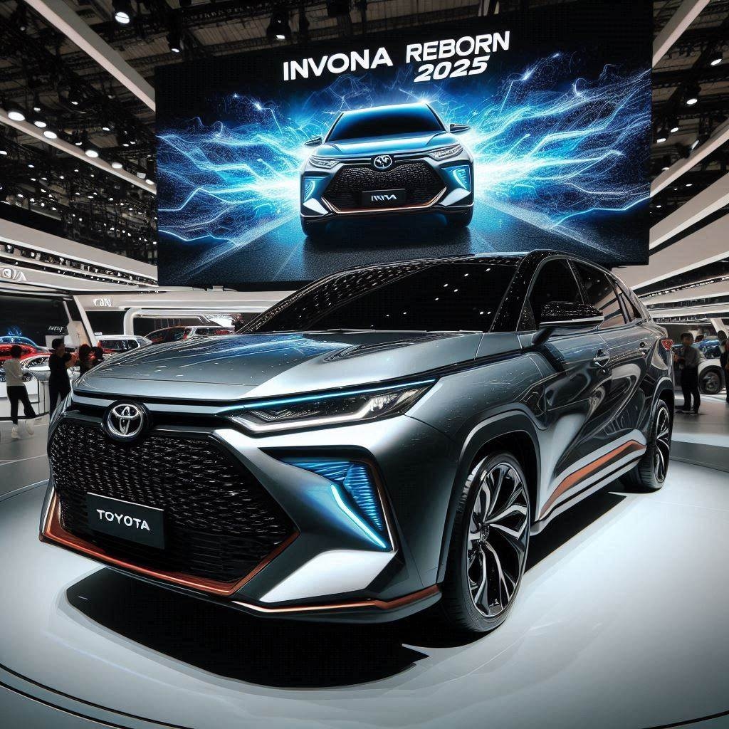Ogah Disalip Mobil Listrik China, All New Innova Reborn 2025 Akan Rilis Model Baru, Semakin Sporty dan Keren, Segini Harganya