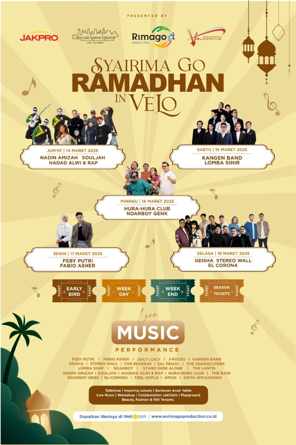 Jangan Lupa! Nikmati Keseruan Syairima Go Ramadhan in Velo 2025 di Velodrome Rawamangun Mulai Akhir Pekan Ini, Cek Rangkaian Acaranya di Sini!