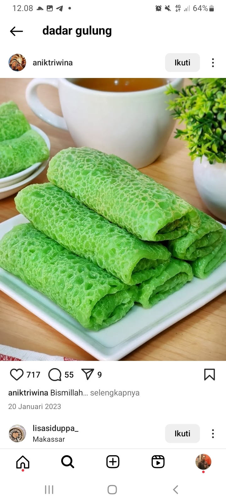 Resep Dadar Gulung untuk Menu Takjil, Bisa Jadi Ide Jualan, Mudah Dibikin di Rumah