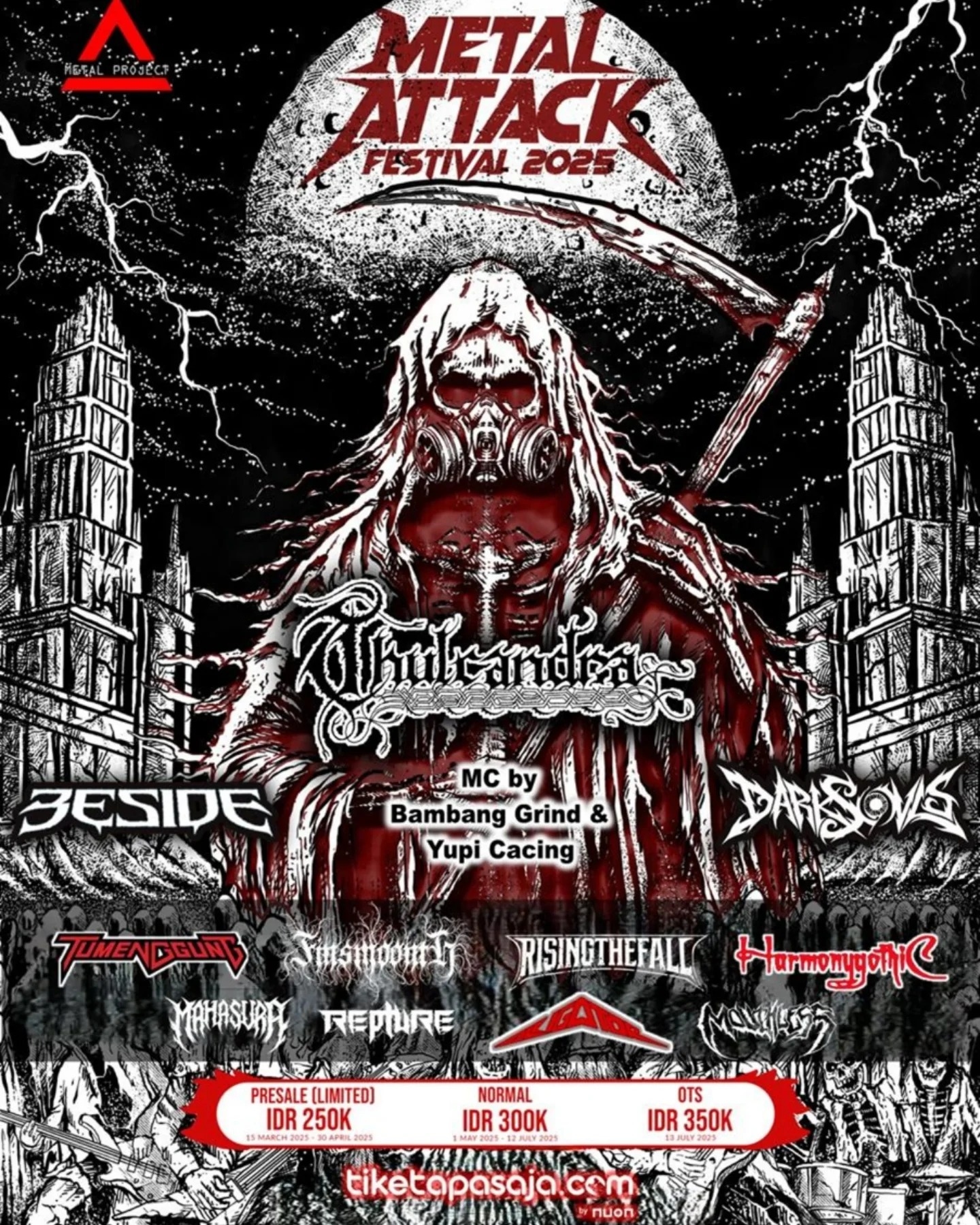 Metal Attack Fest 2025: Konser Musik Paling Brutal di Jakarta Tahun Ini, Menghadirkan Thulcandra dari Jerman, Simak Lineup dan Harga Tiketnya!
