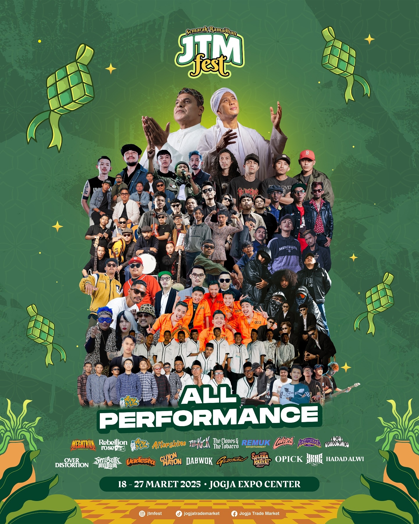 Harga Tiketnya Cuma Rp 25 Ribu! Semarak Ramadhan JTM Fest 2025 Menghadirkan 20 Musisi, Berlangsung pada 18-27 Maret, Berikut Jadwal Lengkapnya