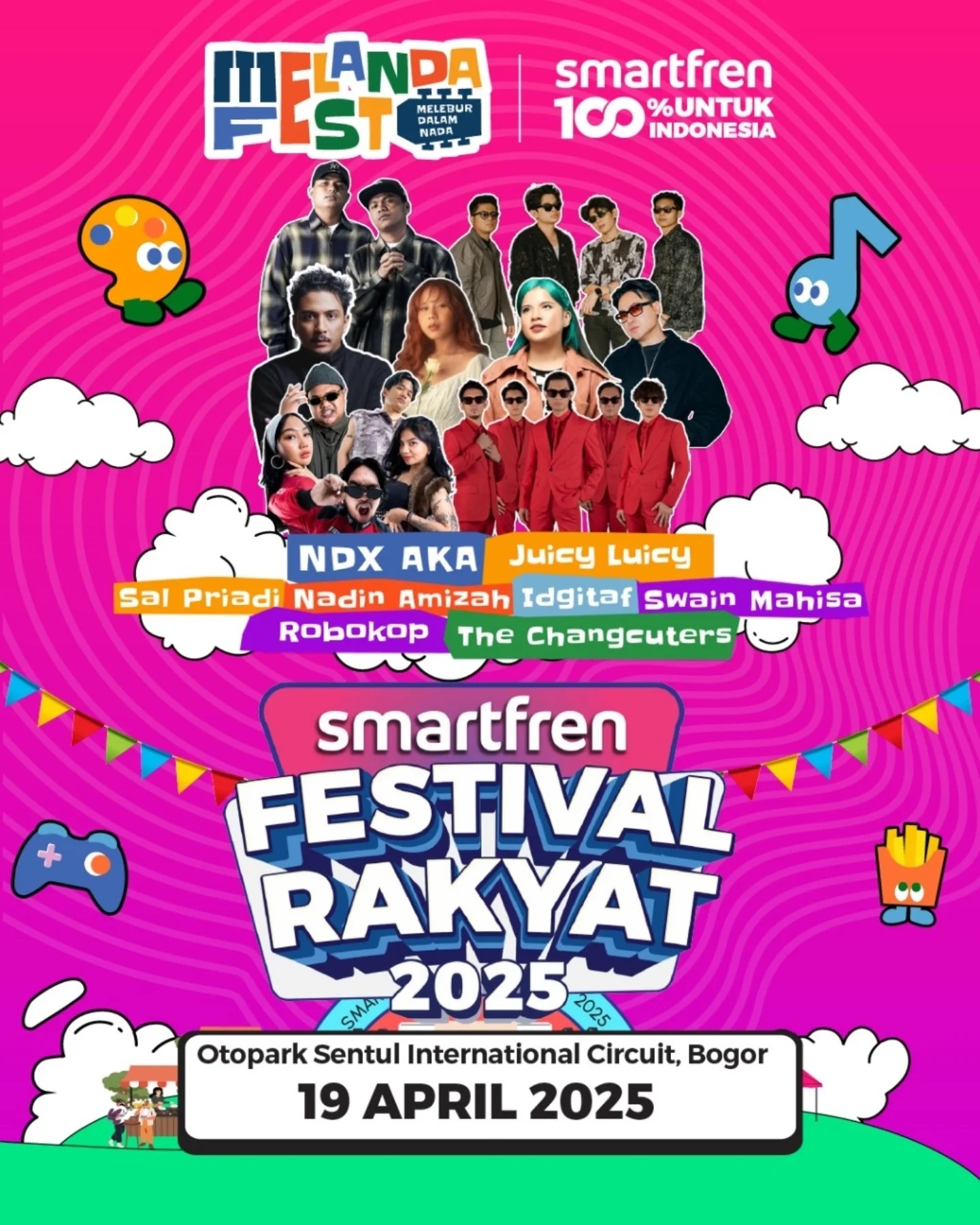 Melanda Fest 2025 Siap Guncang Sentul pada 19 April, Sederet Musisi Lintas Genre Bakal Melebur dalam Nada, Berikut Lineup dan Harga Tiketnya