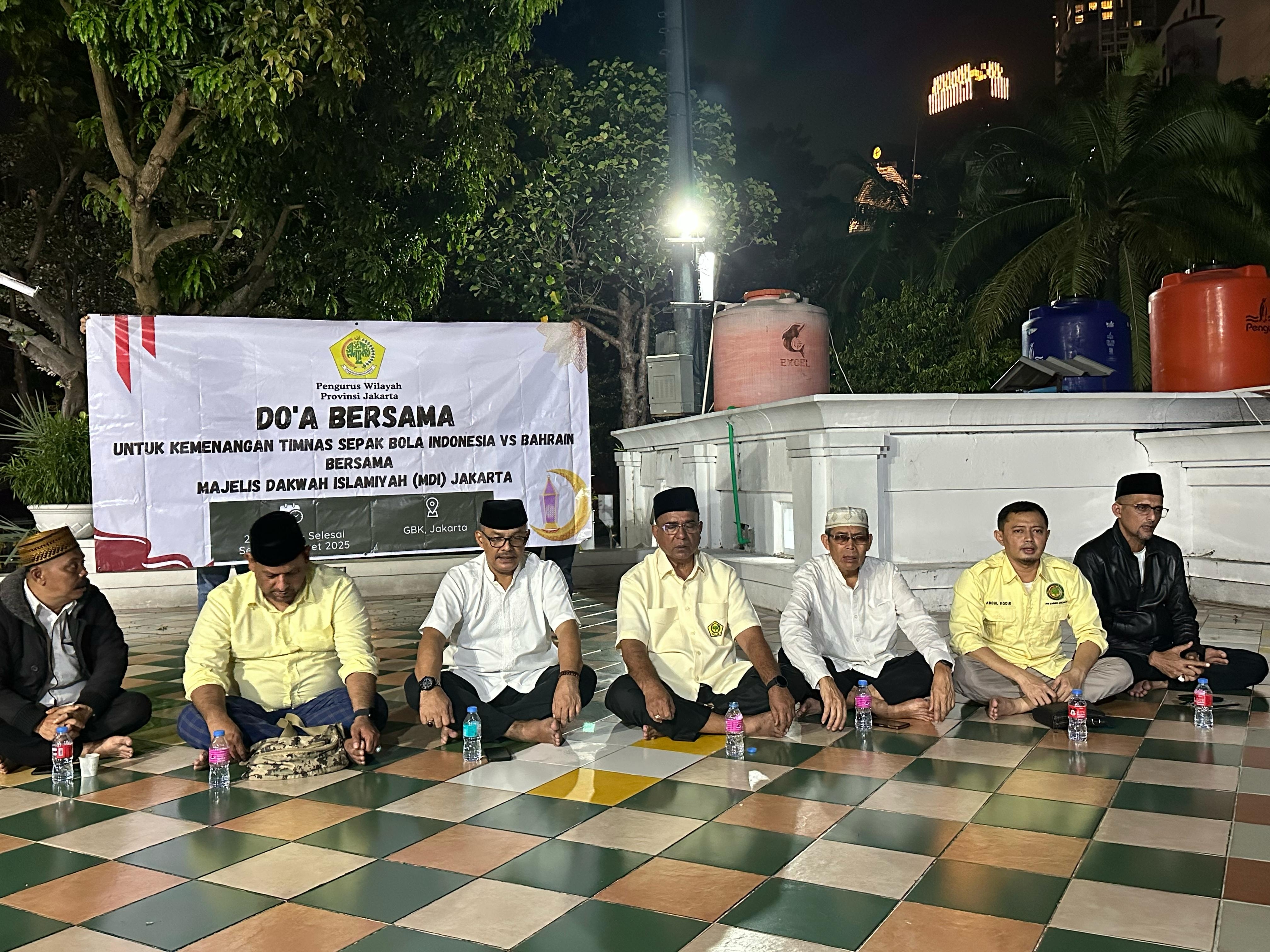 Doakan Timnas Indonesia Menang Lawan Bahrain, Ormas Golkar Ini Gelar Dzikir dan Qiyamul Lail di Masjid Al Bina Komplek GBK Senayan