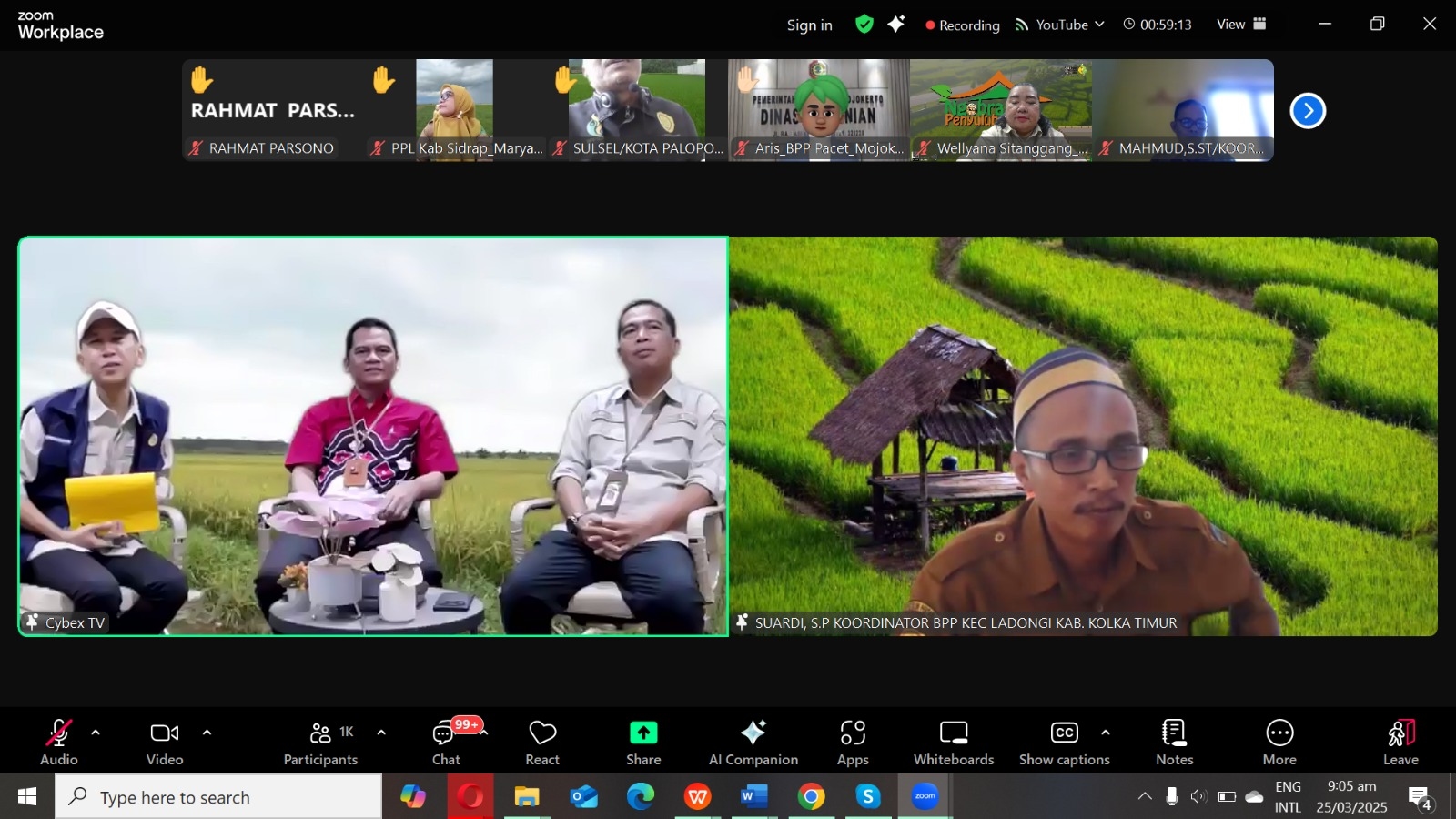 Kementan Terus Dorong Kinerja Penyuluh Pertanian Melalui LTT