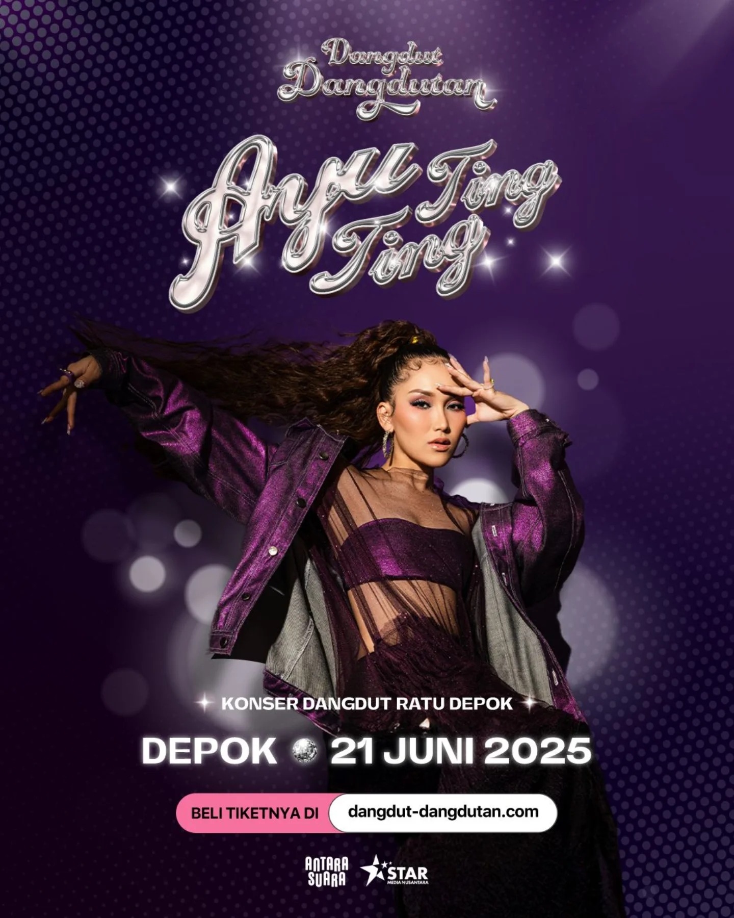 Tiket Konser Ayu Ting Ting di Depok Dijual di Minimarket, Bakal Diramaikan Si Raja Dangdut