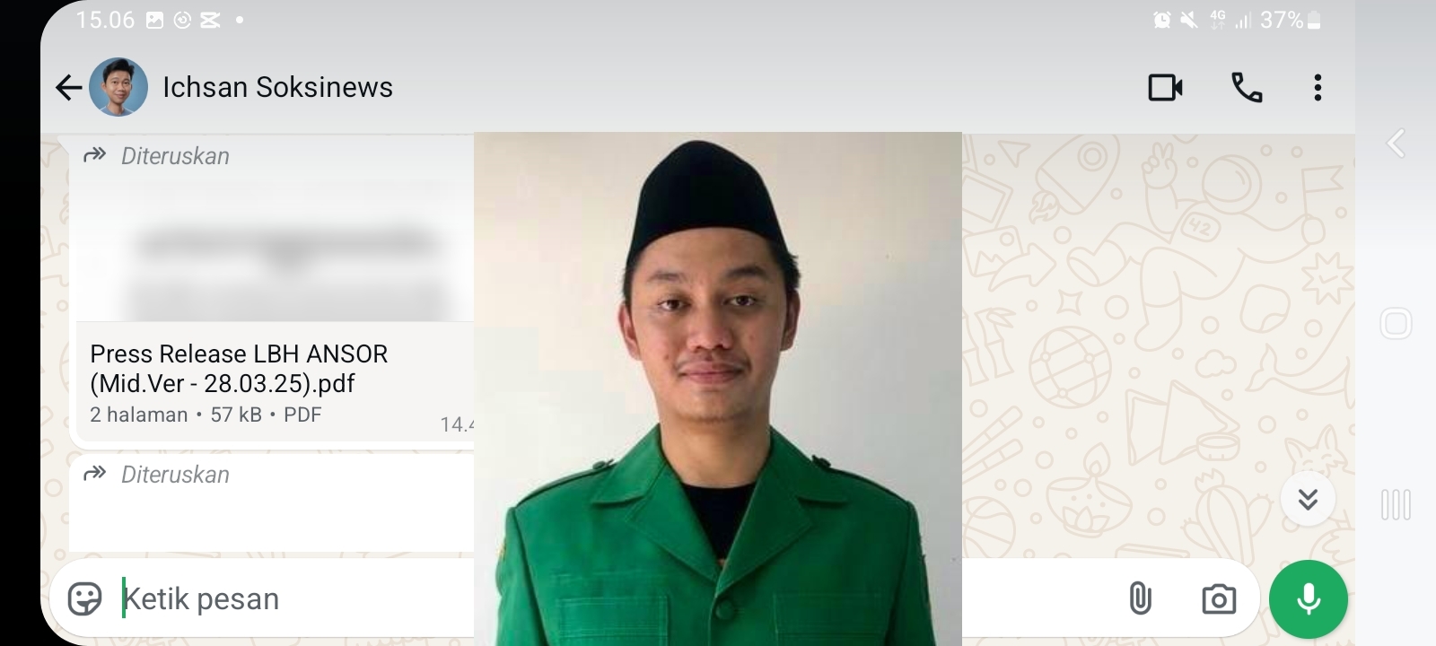 LBH Ansor DKI Jakarta Desak Pemerintah Berikan Jaminan Hukum Atas Hak Bersuara
