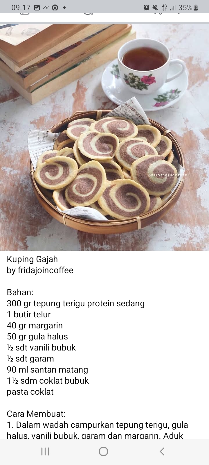 Kuping Gajah Wajib Jadi Hidangan Kue Lebaran, Berikut Bahan dan Cara Bikin