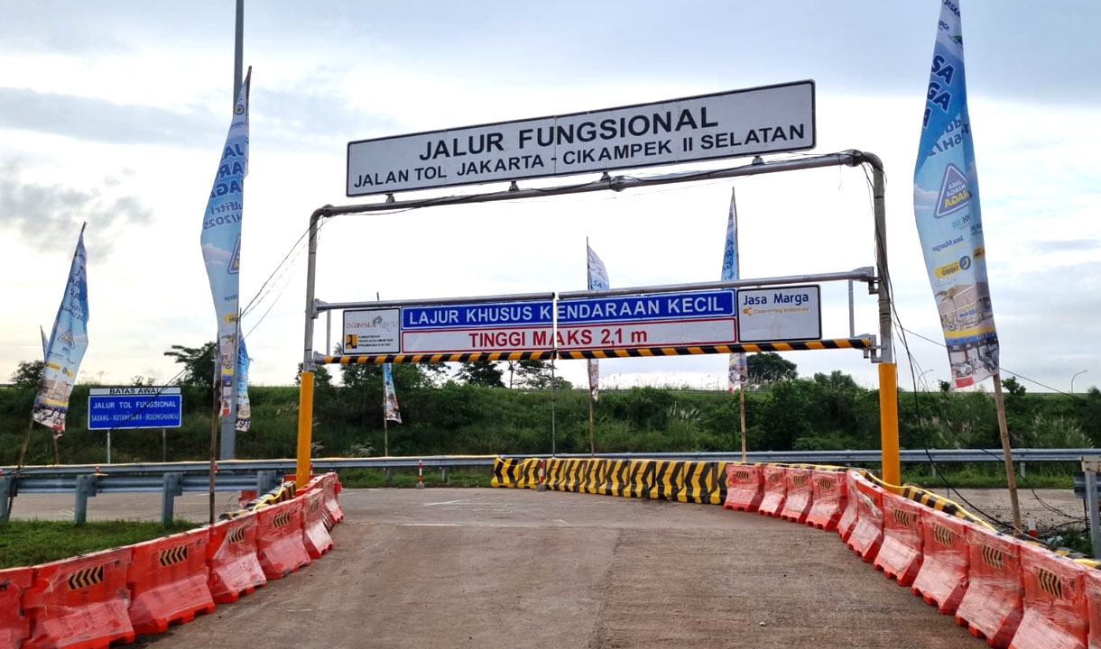 Antisipasi Puncak Arus Balik Lebaran 2025, Jasa Marga Siapkan Jalur Fungsional Tol Jakarta-Cikampek II Selatan Sepanjang 31 KM, Gratis!