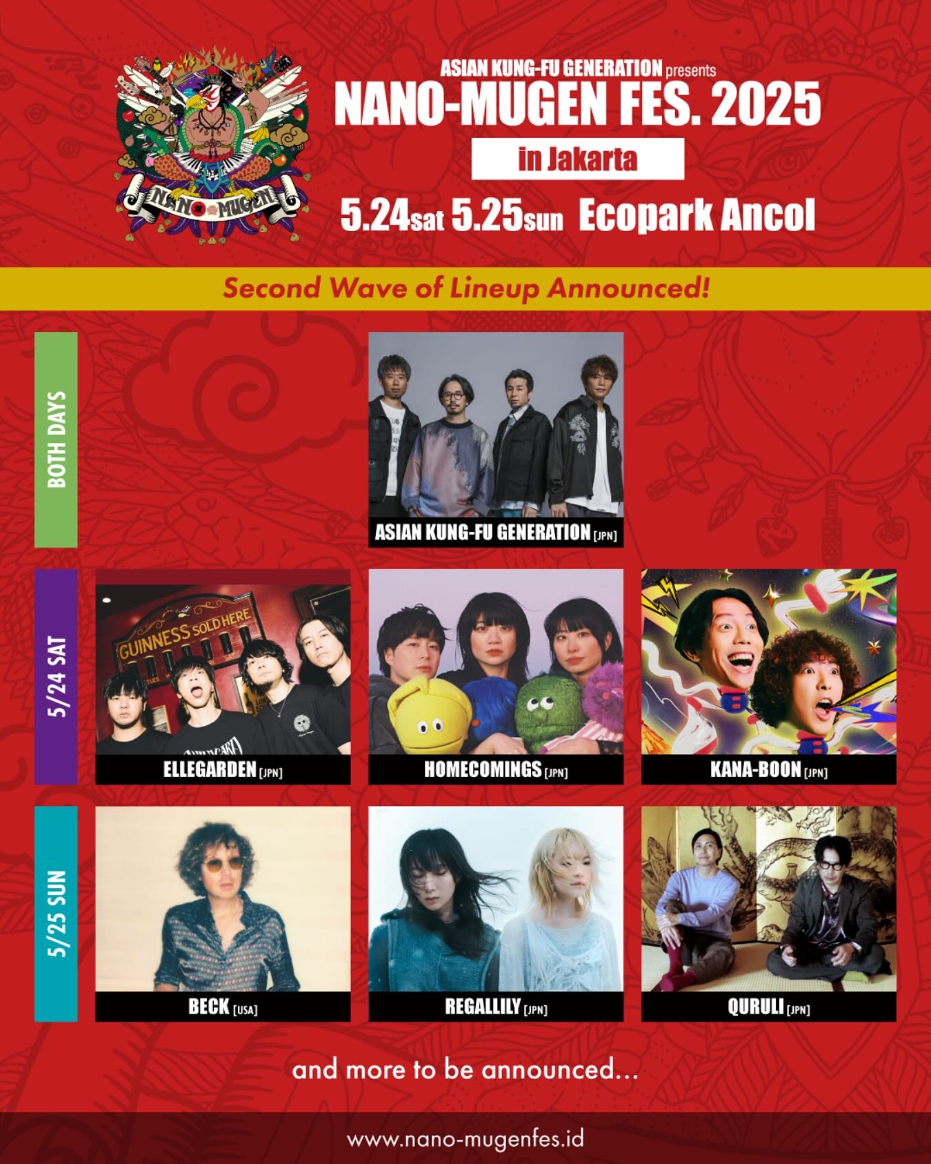 NANO MUGEN FES. 2025: Festival Musik Legendaris Asal Jepang Bakal Digelar di Ecopark Ancol pada 24 dan 25 Mei, Penjualan Tiket Dibuka Mulai Hari Ini