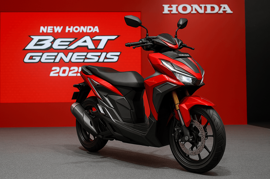 Honda Tidak Mau Dihajar Yamaha Aerox Alpha: All New Honda Beat Genesis 2025 Resmi Tampil Lebih Sporty dari Beat Deluxe dengan Mesin 150CC
