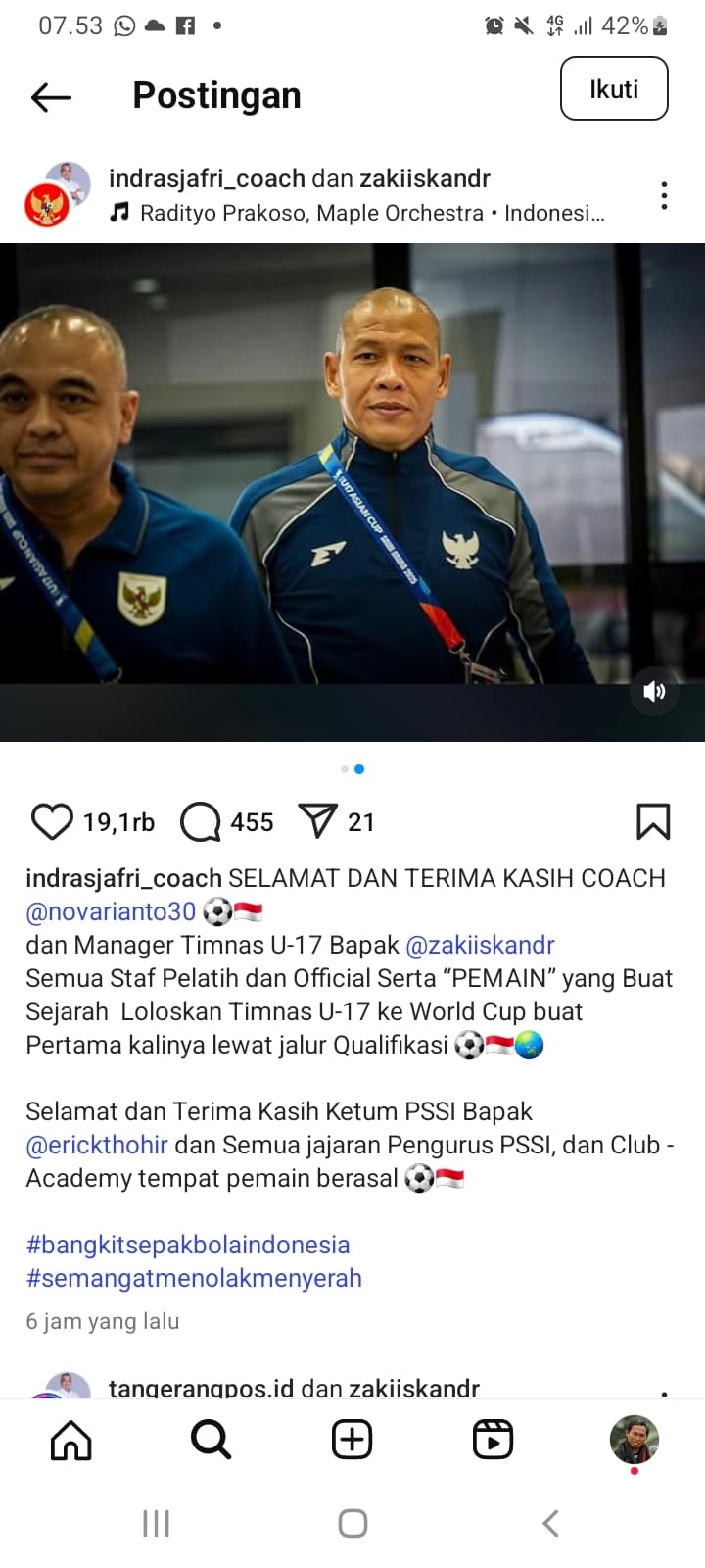 Timnas U-17 Dipastikan Tampil di Piala Dunia Qatar, Manajer Zaki Iskandar Sampaikan Terima Kasih atas Dukungan Rakyat Indonesia
