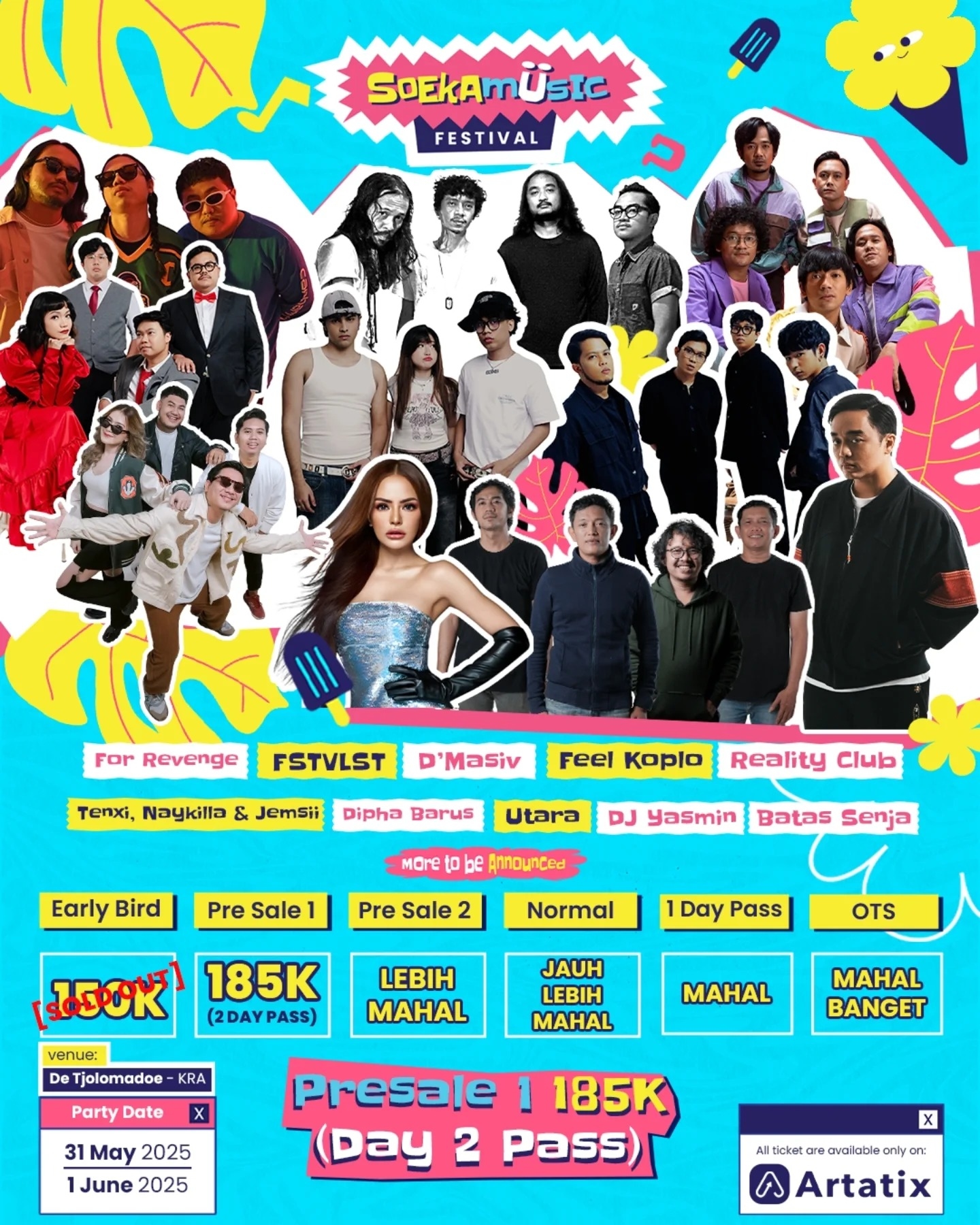Soekamusic Festival 2025: Pesta Musik Paling Meriah Tahun Ini De Tjolomadoe Karanganyar, Simak Line Up Artis dan Jadwal Acaranya!