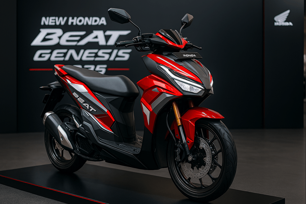 Yamaha Aerox Alpha Kalah! All New Honda Beat Genesis 2025 Hadir Lebih Sporty dengan Teknologi Mesin eSP Plus 150cc yang Irit BBM