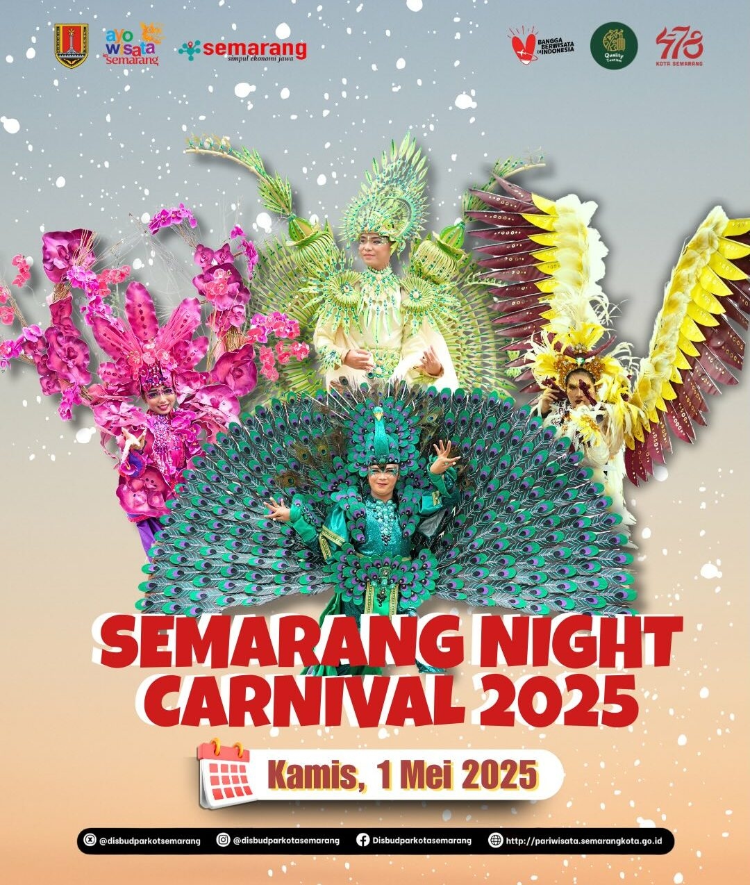 Jangan Lupa! Semarang Night Carnival 2025 Bakal Digelar 1 Mei, Hiburan Gratis untuk Rakyat, Usung Tema Perisai Nusantara, Ini Maknanya