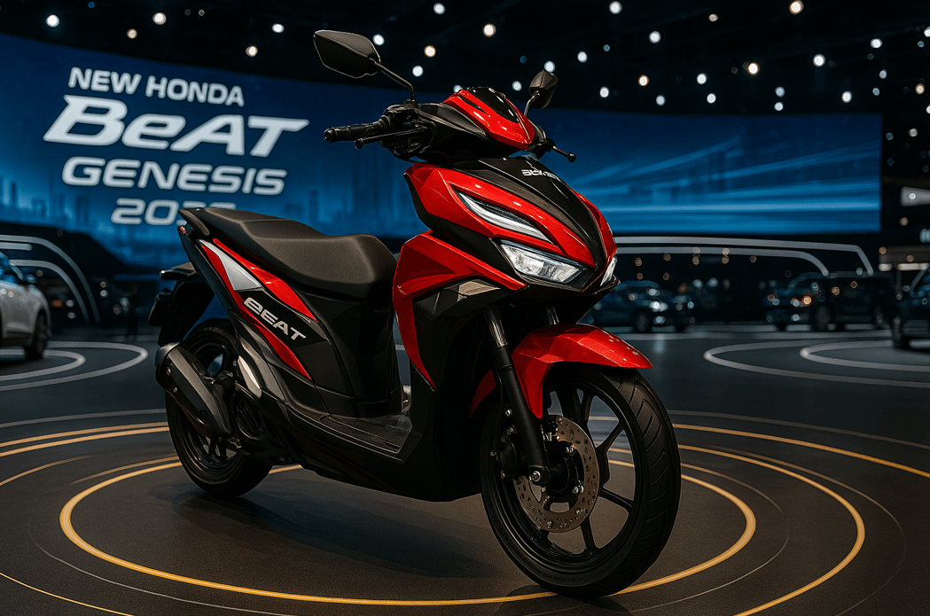 Bukan Lagi Skutik Cupu 110CC! Honda Luncurkan All New Beat Genesis 2025, Dengan Desain Futuristik yang Ditenagai Mesin 150CC