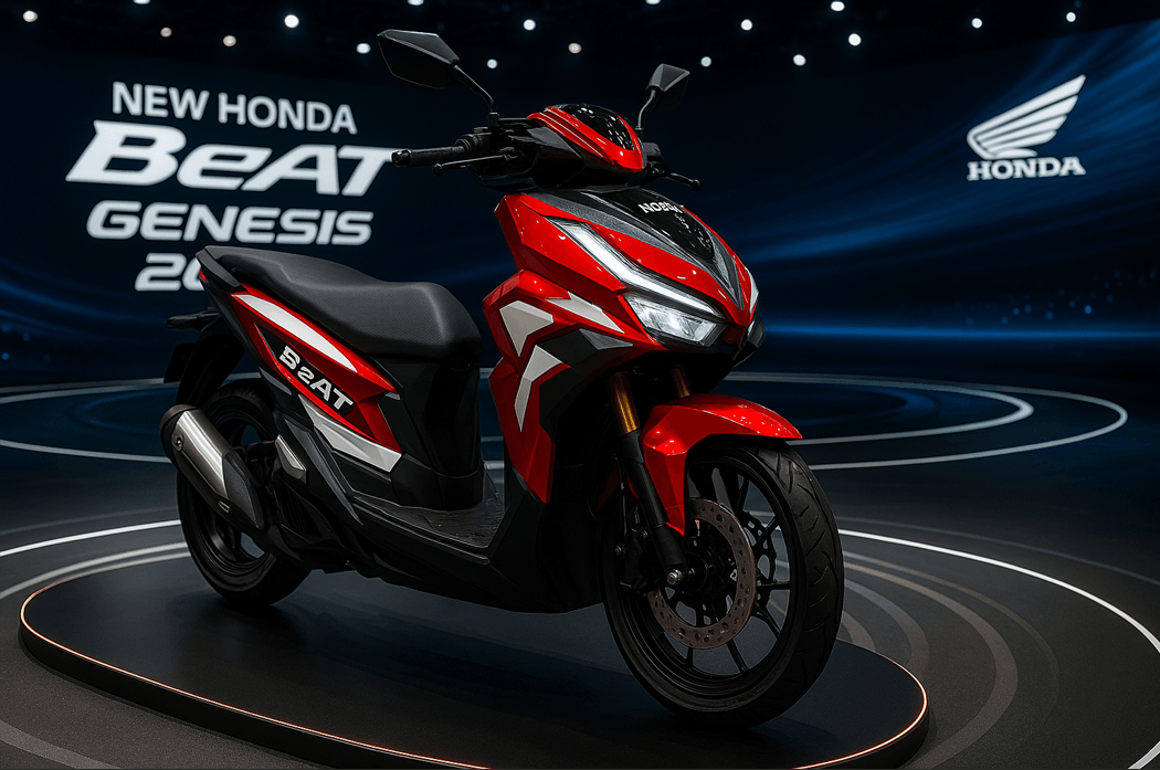 Bikin Panik Yamaha Aerox Alpha dan Nmax Turbo, All New Honda Beat Genesis 2025 Tampil Modern dan Futuristik yang Dibalut Desain Sporty