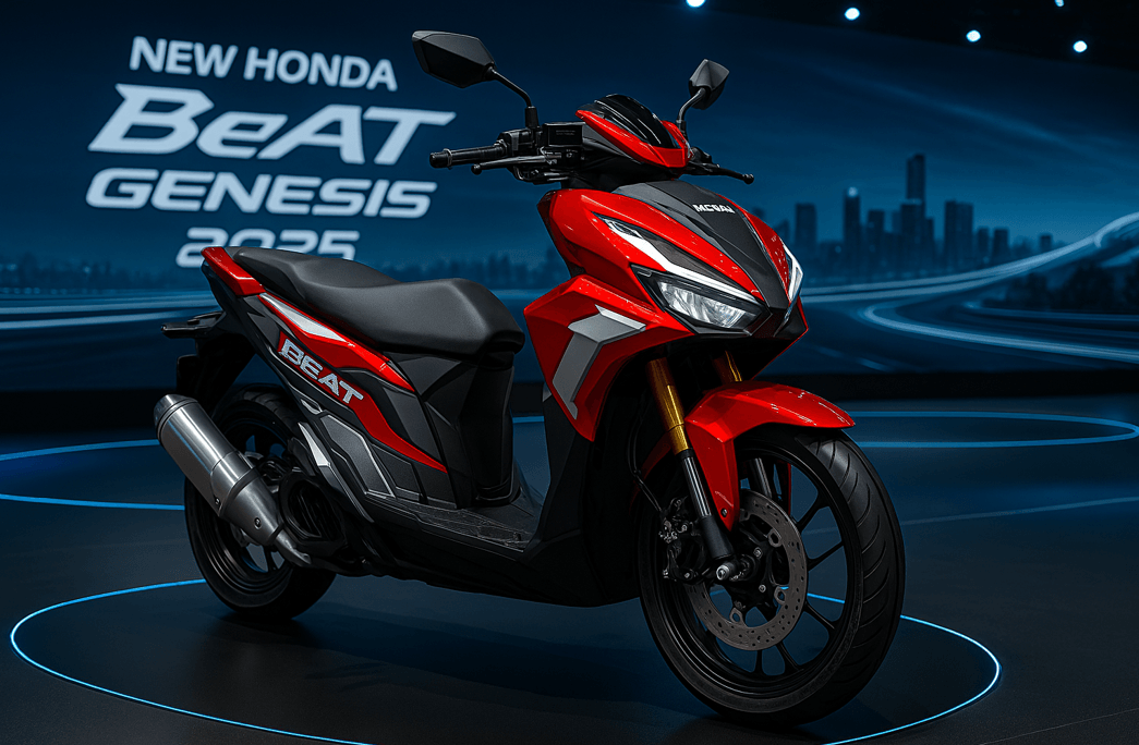 Hadir Sebagai Penantang Baru, All New Honda Beat Genesis 2025 Punya Desain yang Lebih Keren Dari Beat Deluxe, Harga Gak Jauh Beda!