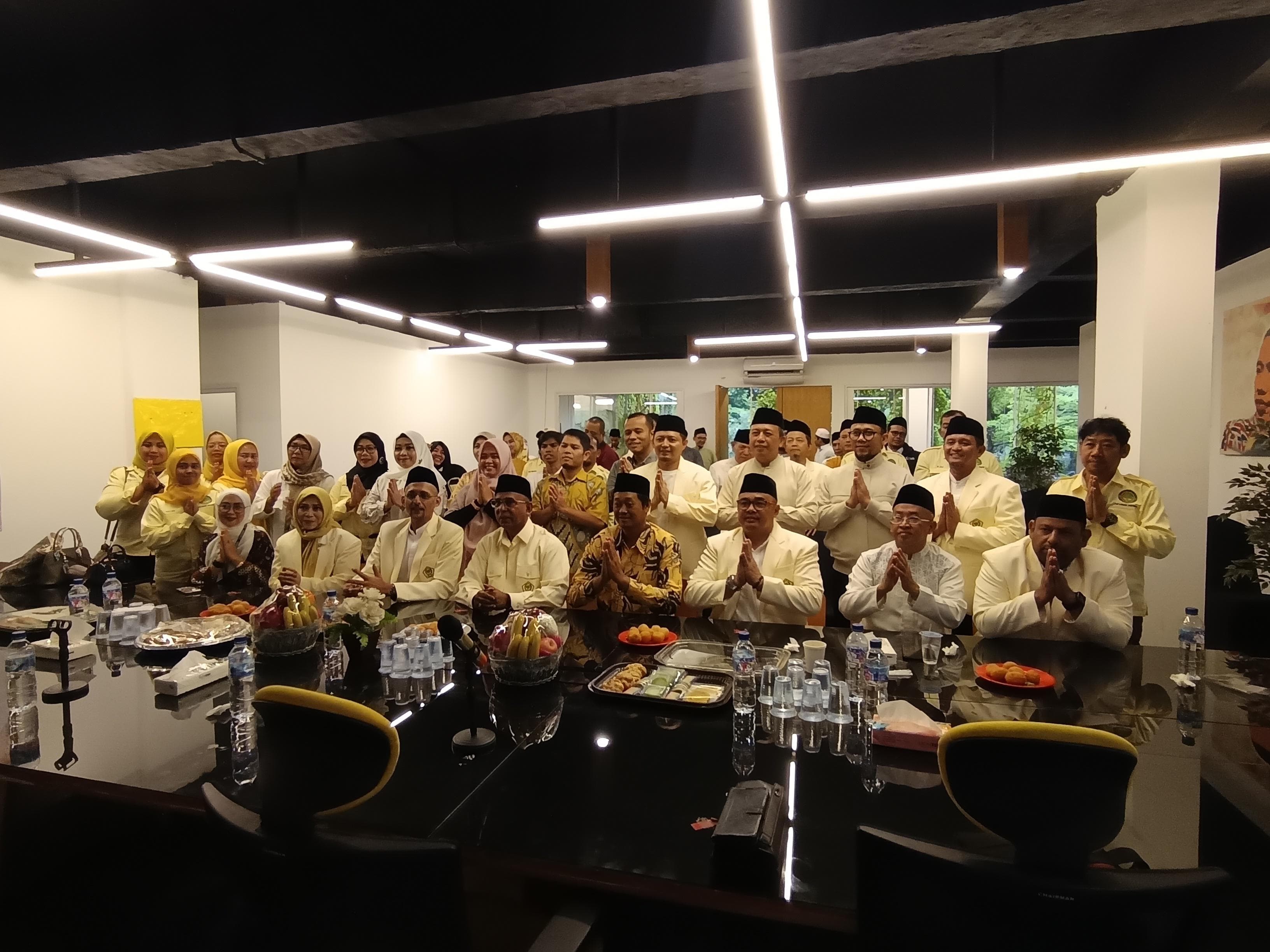 MDI Jakarta Gelar Halalbihalal di Kantor DPD Golkar, Ketua Ashraf Ali Ajak Pengurus Jadikan MDI Sebagai Wadah Ibadah
