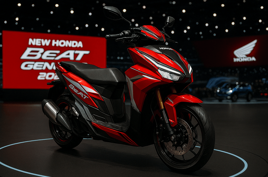 Yamaha Aerox Bisa Kalah Telak, All New Honda Beat Genesis 2025, Mesin Hybrid dan Mengusung Konsep Sporty