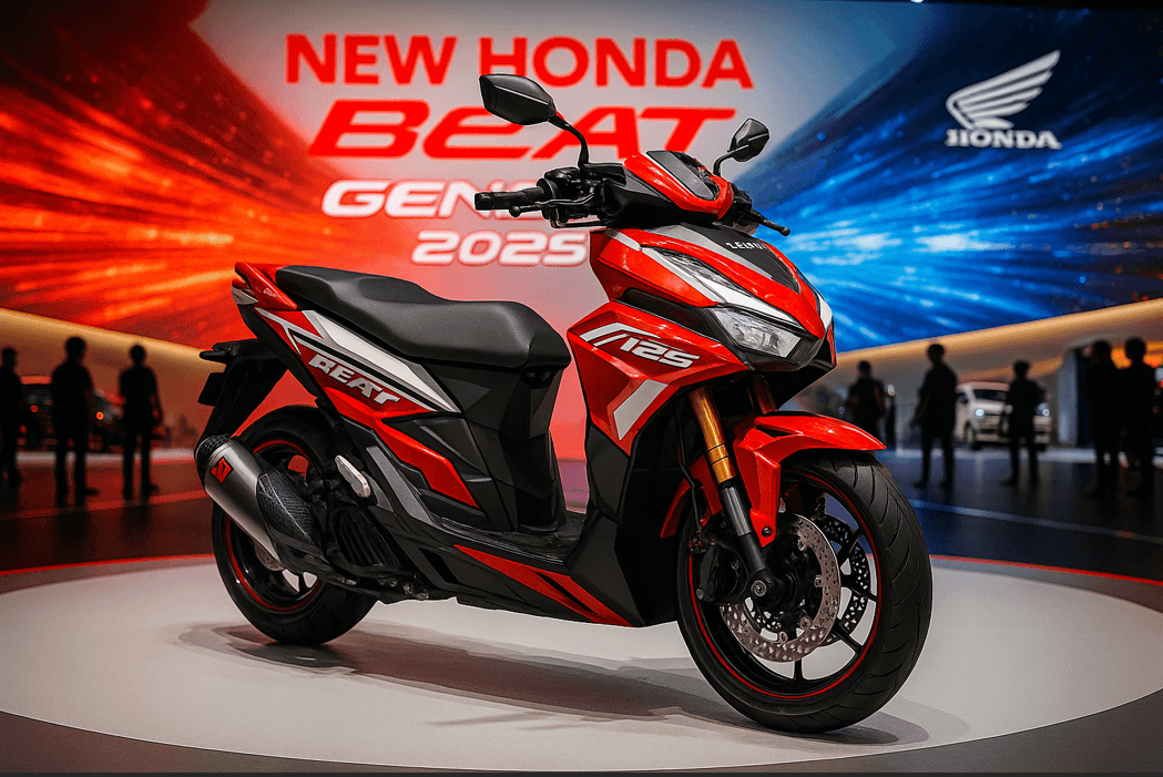 Skutik Sporty All New Honda Beat Genesis 2025 Siap Meluncur, Tampilannya Sangar dan Mesin Lebih Bertenaga, Harganya Lebih Murah Dari Aerox!